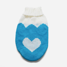  Blue Heart Sweater